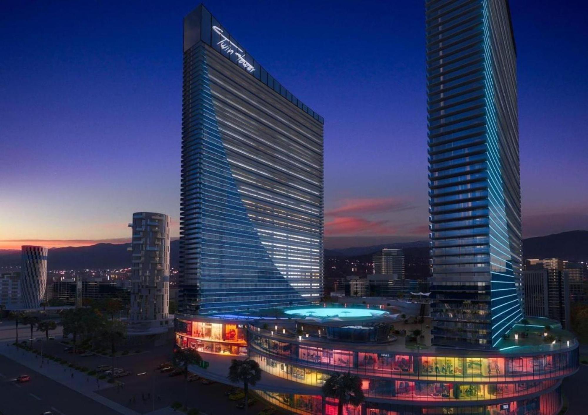 Delux Sea View Aparthotel In Orbi City Batumi Zewnętrze zdjęcie