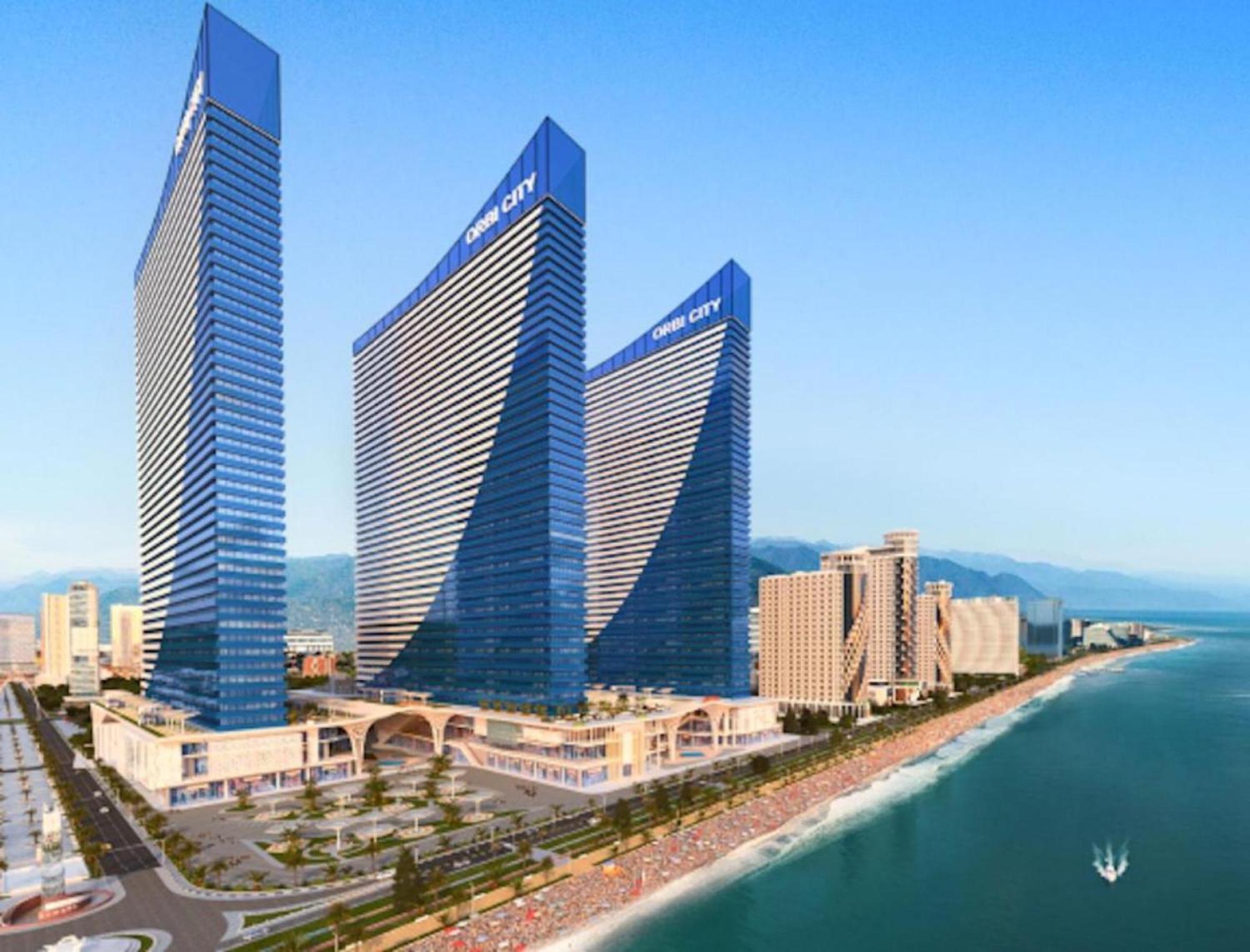 Delux Sea View Aparthotel In Orbi City Batumi Zewnętrze zdjęcie